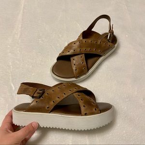 Roan by Bed Stu Hali Bosco - Bone Sandals